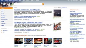 Bing News page